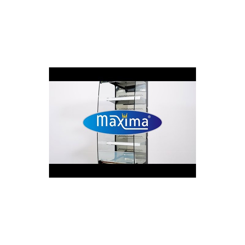 Maxima - Réfrigérateur Vitrine - 220L - 50 x 50cm - Ouvert