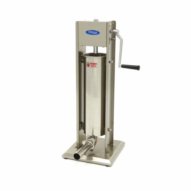 Maxima - Machine à farcir les saucisses - 7L - Verticale - incluant 4 tubes de remplissage