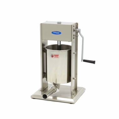 Maxima - Machine à farcir les saucisses - 10L - Verticale - incluant 4 tubes de remplissage