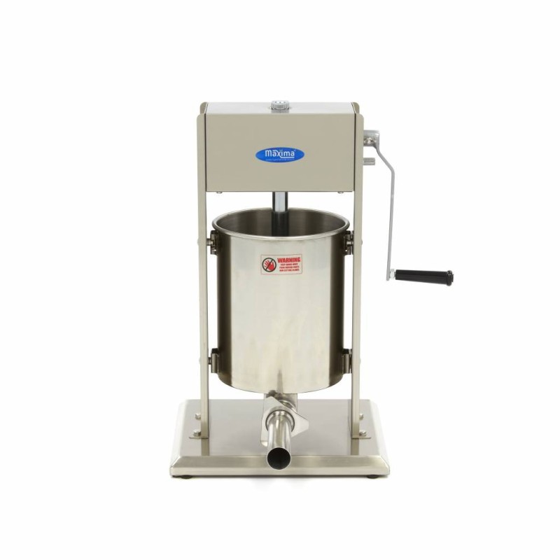 Maxima - Machine à farcir les saucisses - 10L - Verticale - incluant 4 tubes de remplissage