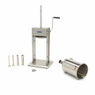Maxima - Machine à farcir les saucisses - 12L - Verticale - incluant 4 tubes de remplissage