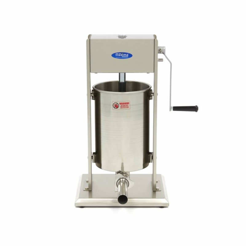 Maxima - Machine à farcir les saucisses - 12L - Verticale - incluant 4 tubes de remplissage