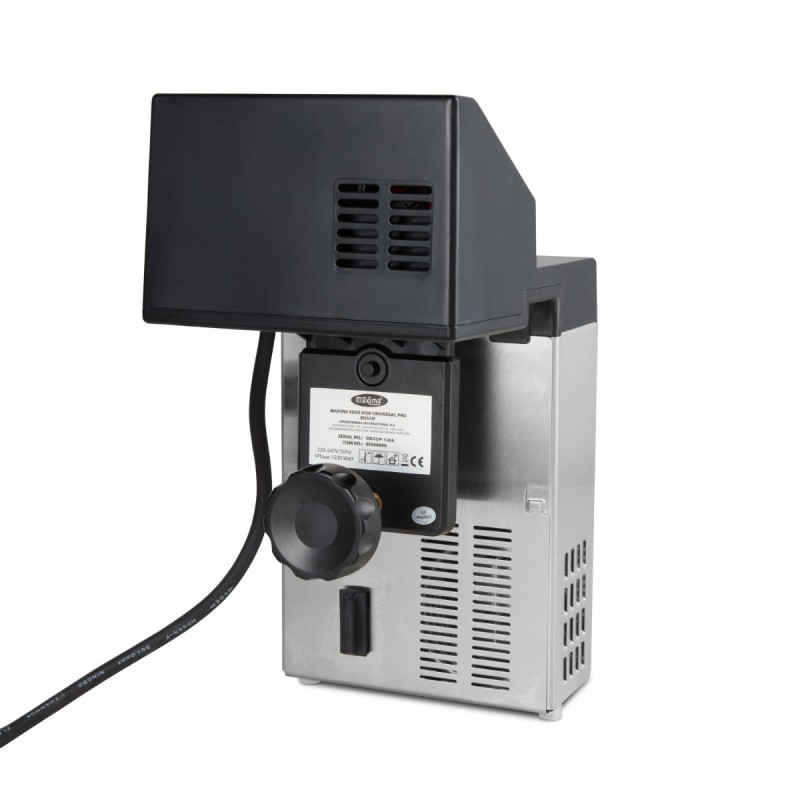 Maxima - Bâton de Cuisson Sous Vide - Capacité de 30L - Pompe 8L/min