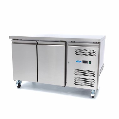 Maxima - Congélateur de comptoir - 314L - 136cm - 2 portes