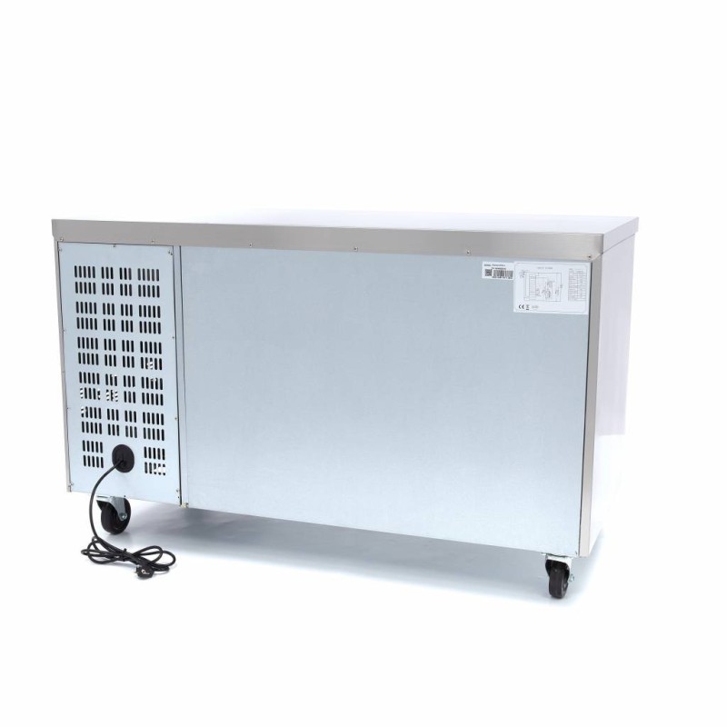 Maxima - Congélateur de comptoir - 314L - 136cm - 2 portes