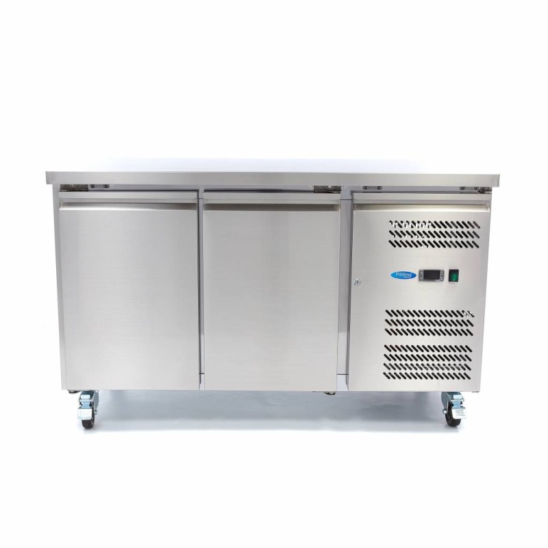 Maxima - Congélateur de comptoir - 314L - 136cm - 2 portes