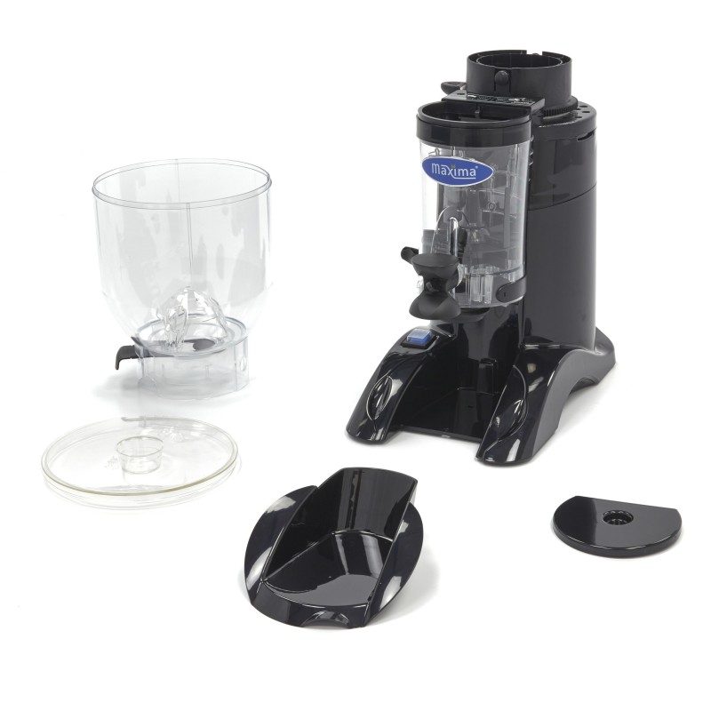 Maxima - Moulin à café - 2 kg de grains - Automatique avec capteur - avec doseur