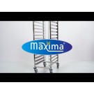 Maxima - Chariot à plateaux - Bakerynorm - Convient pour 16 plateaux (60 x 40 cm)