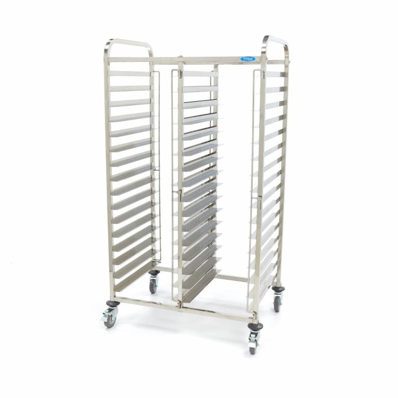 Maxima - Chariot de service pour boulangerie - Bakerynorm - Pour 32 plateaux (60 x 40 cm)