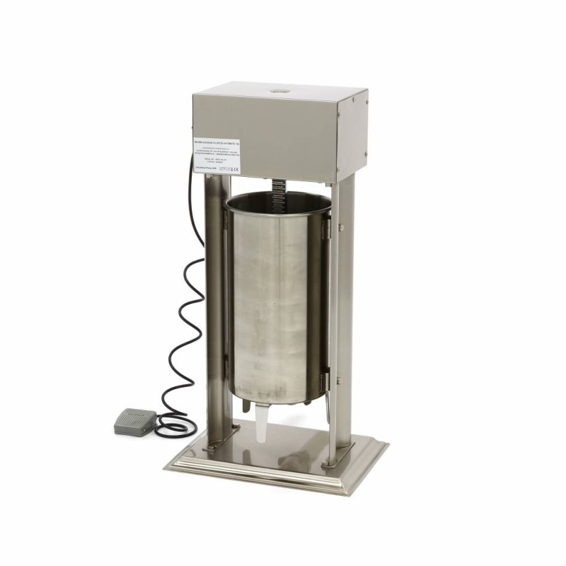 Maxima - Machine à farcir les saucisses - 15L - Automatique - Verticale