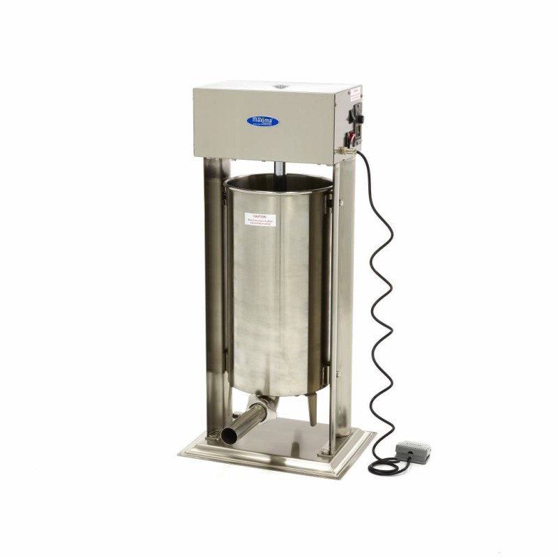 Maxima - Machine à farcir les saucisses - 25L - Automatique - Verticale