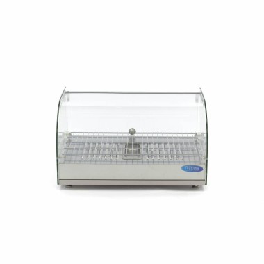Maxima - Vitrine chauffante pour aliments - 25L - 55cm - 1 étagère