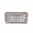 Maxima - Réfrigérateur à pizza professionnel - 202cm - 2 portes