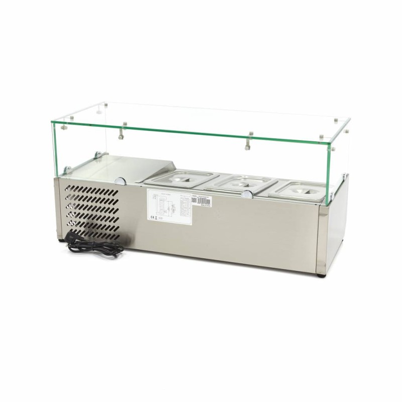 Maxima - Réfrigérateur de préparation pour comptoir - 95cm