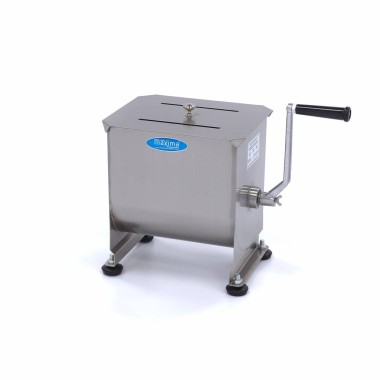 Maxima - Mélangeur de viande - 10L - 7,5kg de viande - Simple essieu - Manuel