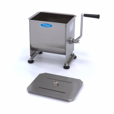 Maxima - Mélangeur de viande - 10L - 7,5kg de viande - Simple essieu - Manuel