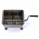 Maxima - Mélangeur de viande - 10L - 7,5kg de viande - Simple essieu - Manuel
