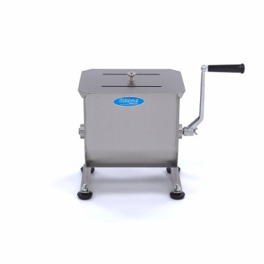 Maxima - Mélangeur de viande - 10L - 7,5kg de viande - Simple essieu - Manuel