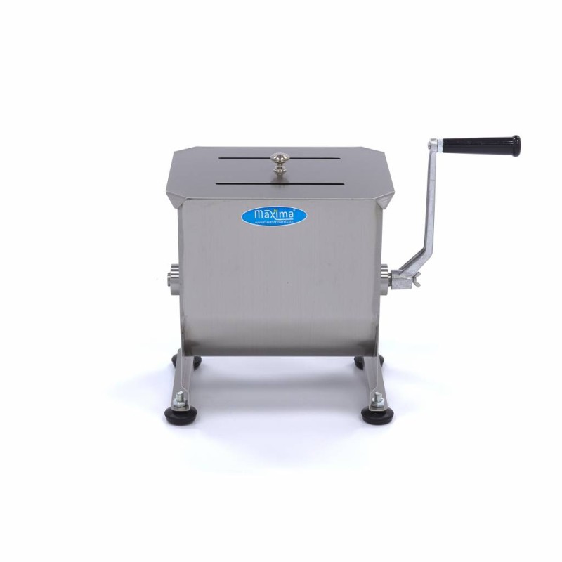 Maxima - Mélangeur de viande - 10L - 7,5kg de viande - Simple essieu - Manuel