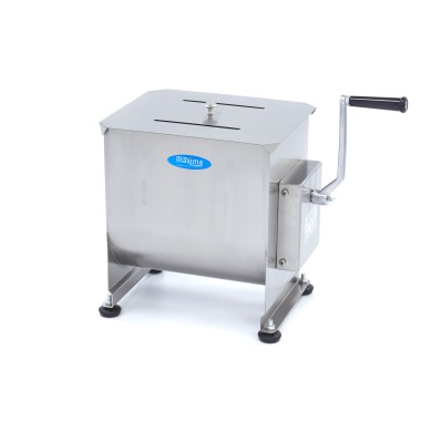 Maxima - Mélangeur de viande - 20L - 16kg de viande - Simple essieu - Manuel