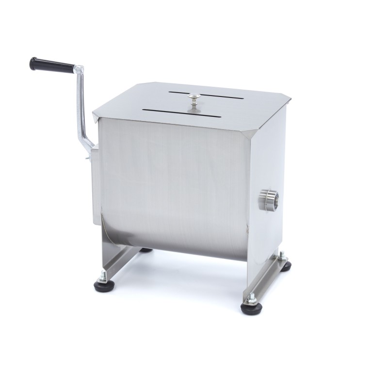 Maxima - Mélangeur de viande - 20L - 16kg de viande - Simple essieu - Manuel