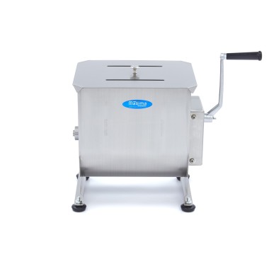 Maxima - Mélangeur de viande - 20L - 16kg de viande - Simple essieu - Manuel