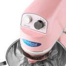 Maxima - Batteur sur socle - 7L - Jusqu'à 2kg de pâte - Rose