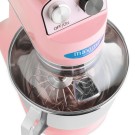 Maxima - Batteur sur socle - 7L - Jusqu'à 2kg de pâte - Rose