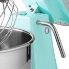 Maxima - Batteur sur socle - 7 L - Jusqu'à 2 kg de pâte - Bleu