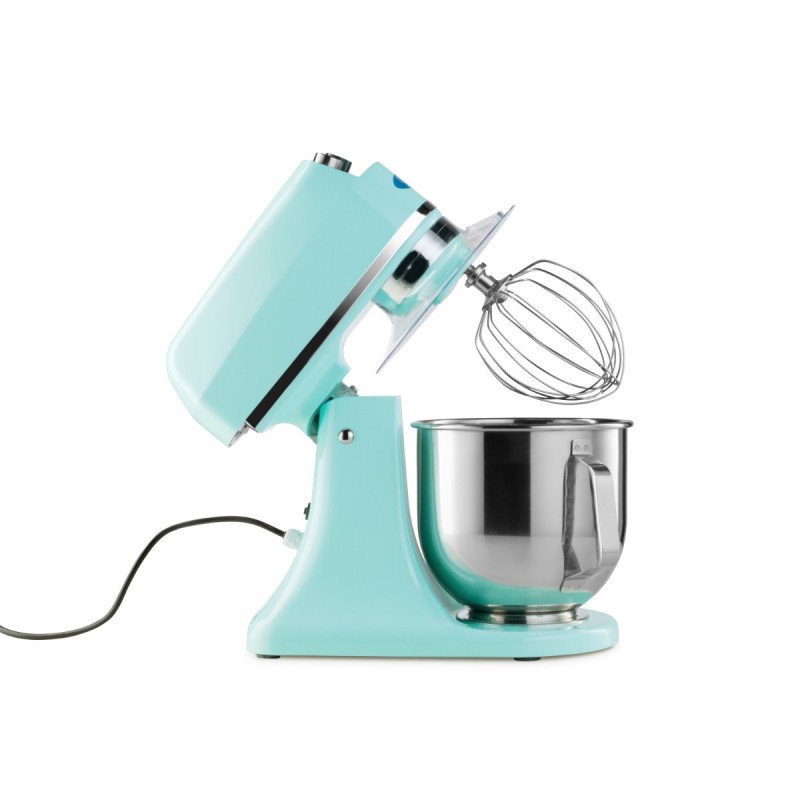 Maxima - Batteur sur socle - 7 L - Jusqu'à 2 kg de pâte - Bleu