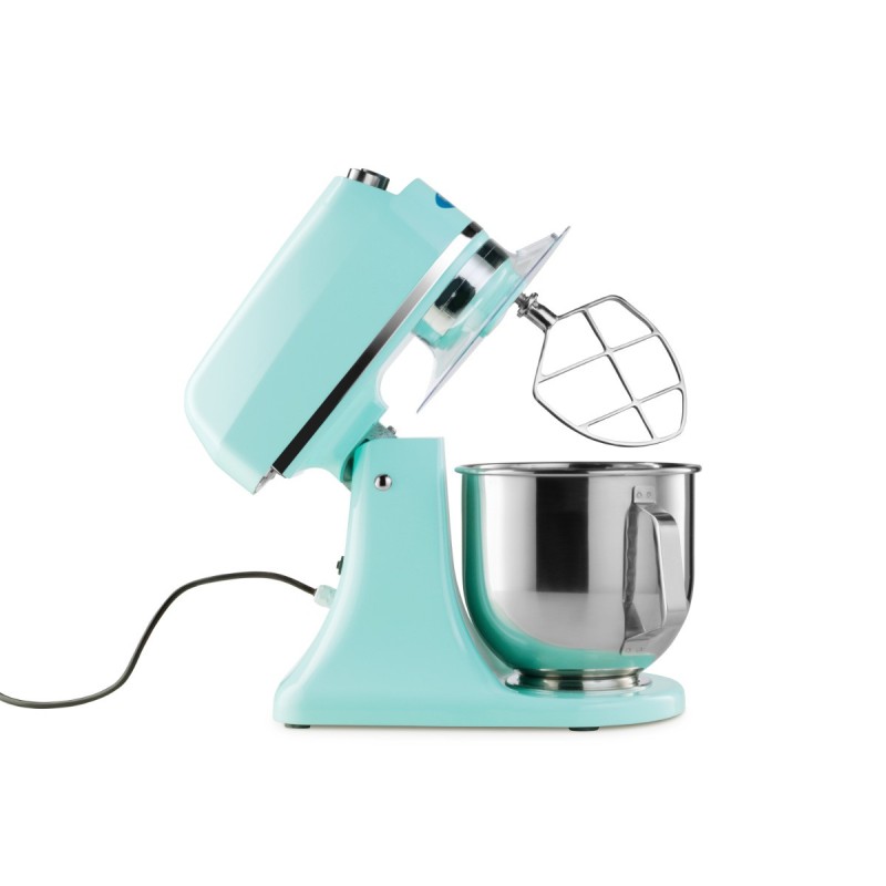 Maxima - Batteur sur socle - 7 L - Jusqu'à 2 kg de pâte - Bleu