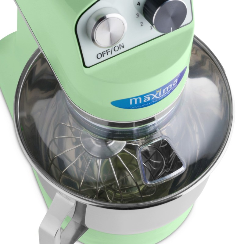 Maxima - Batteur sur socle - 7L - Jusqu'à 2kg de pâte - Vert