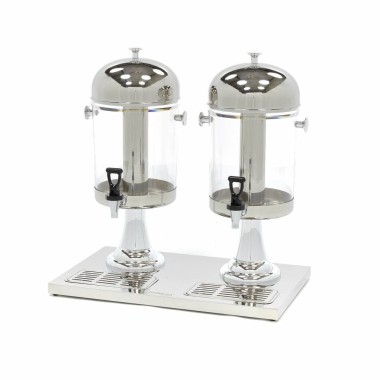Maxima - Distributeur de boissons - 2 x 8L - Tube de refroidissement central