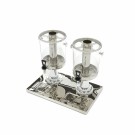 Maxima - Distributeur de boissons - 2 x 8L - Tube de refroidissement central