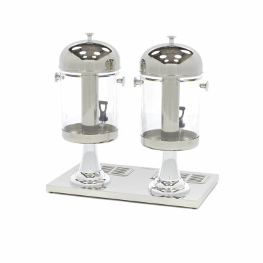Maxima - Distributeur de boissons - 2 x 8L - Tube de refroidissement central
