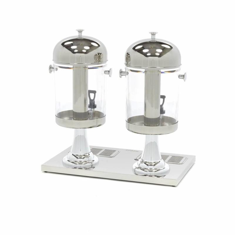 Maxima - Distributeur de boissons - 2 x 8L - Tube de refroidissement central