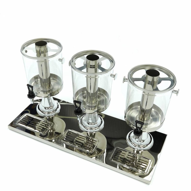 Maxima - Distributeur de boissons - 3 x 8 L - Tube de refroidissement central