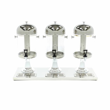 Maxima - Distributeur de boissons - 3 x 8 L - Tube de refroidissement central