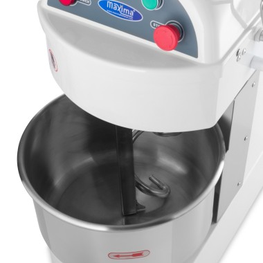 Maxima - Mélangeur de pâte - 20L - 13kg de pâte - 2 vitesses
