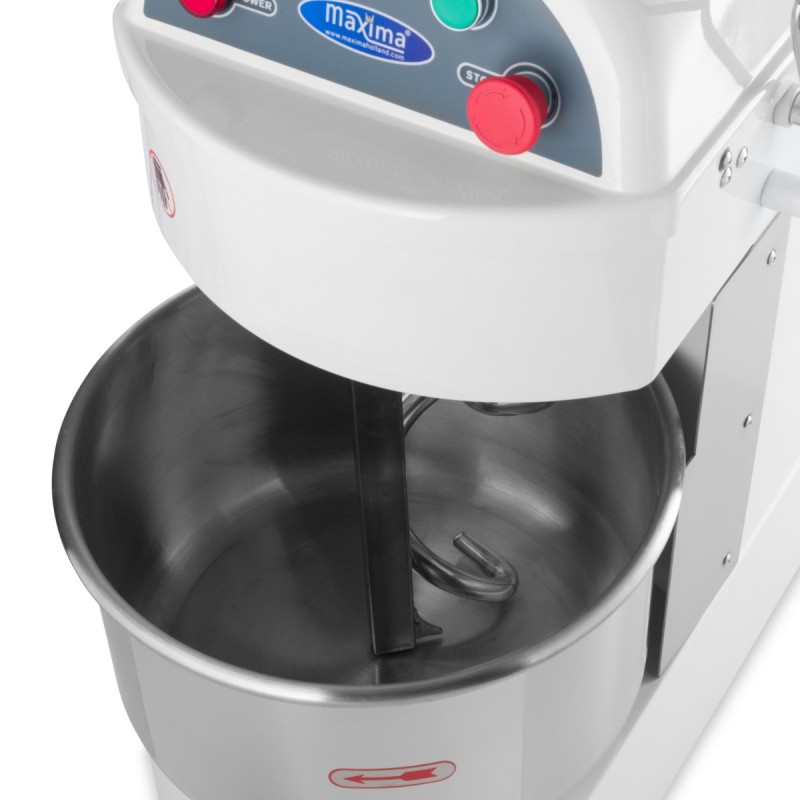 Maxima - Mélangeur de pâte - 20L - 13kg de pâte - 2 vitesses