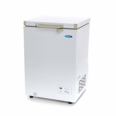Maxima - Congélateur coffre - 93L - 2 roulettes - Compact