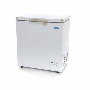 Maxima - Congélateur coffre - 140L - 2 roulettes - Compact