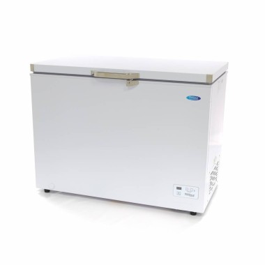 Maxima - Congélateur coffre - 282L - 2 roues - panier suspendu inclus