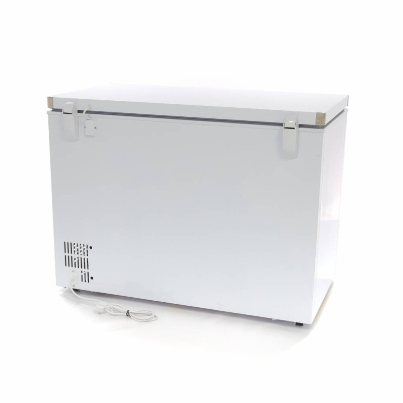 Maxima - Congélateur coffre - 282L - 2 roues - panier suspendu inclus