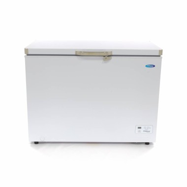 Maxima - Congélateur coffre - 282L - 2 roues - panier suspendu inclus