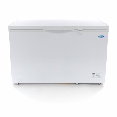 Maxima - Congélateur coffre - 345L - sur roulettes - avec panier suspendu