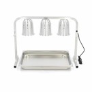 Maxima - Lampe de chauffage - 3 lampes - inclut 3 lampes et 1 conteneur GN 1/2 x 1