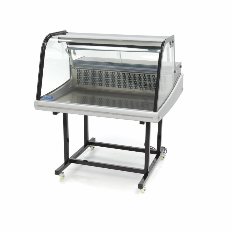 Maxima - Réfrigérateur vitré - 175L - 92cm - avec support