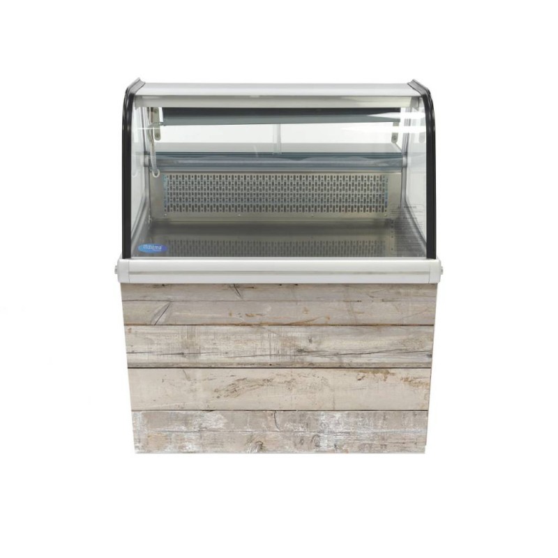 Maxima - Réfrigérateur vitré - 175L - 92cm - avec support