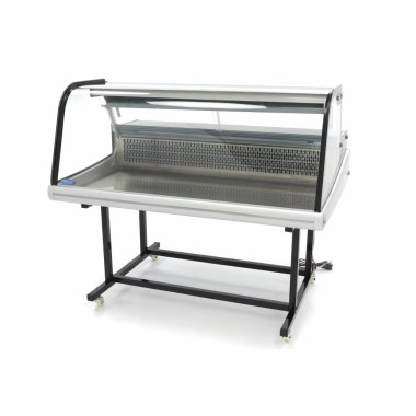 Maxima - Réfrigérateur vitré - 255L - 125cm - avec support